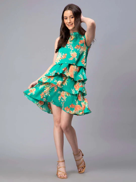 FLORAL FIESTA DRESS